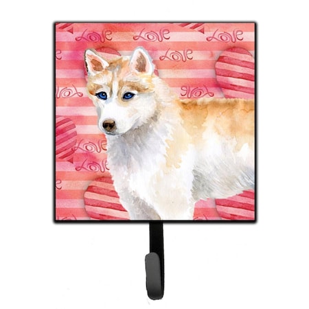 Carolines Treasures Siberian Husky Love Leash or Key Holder BB9742SH4